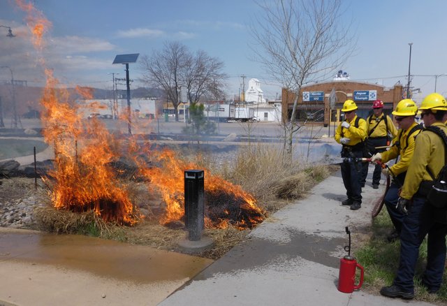 Fire returns to Park after two years